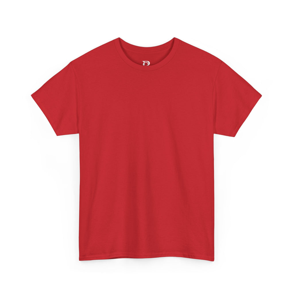 Basic White T-Shirt — Plain Cotton Tee