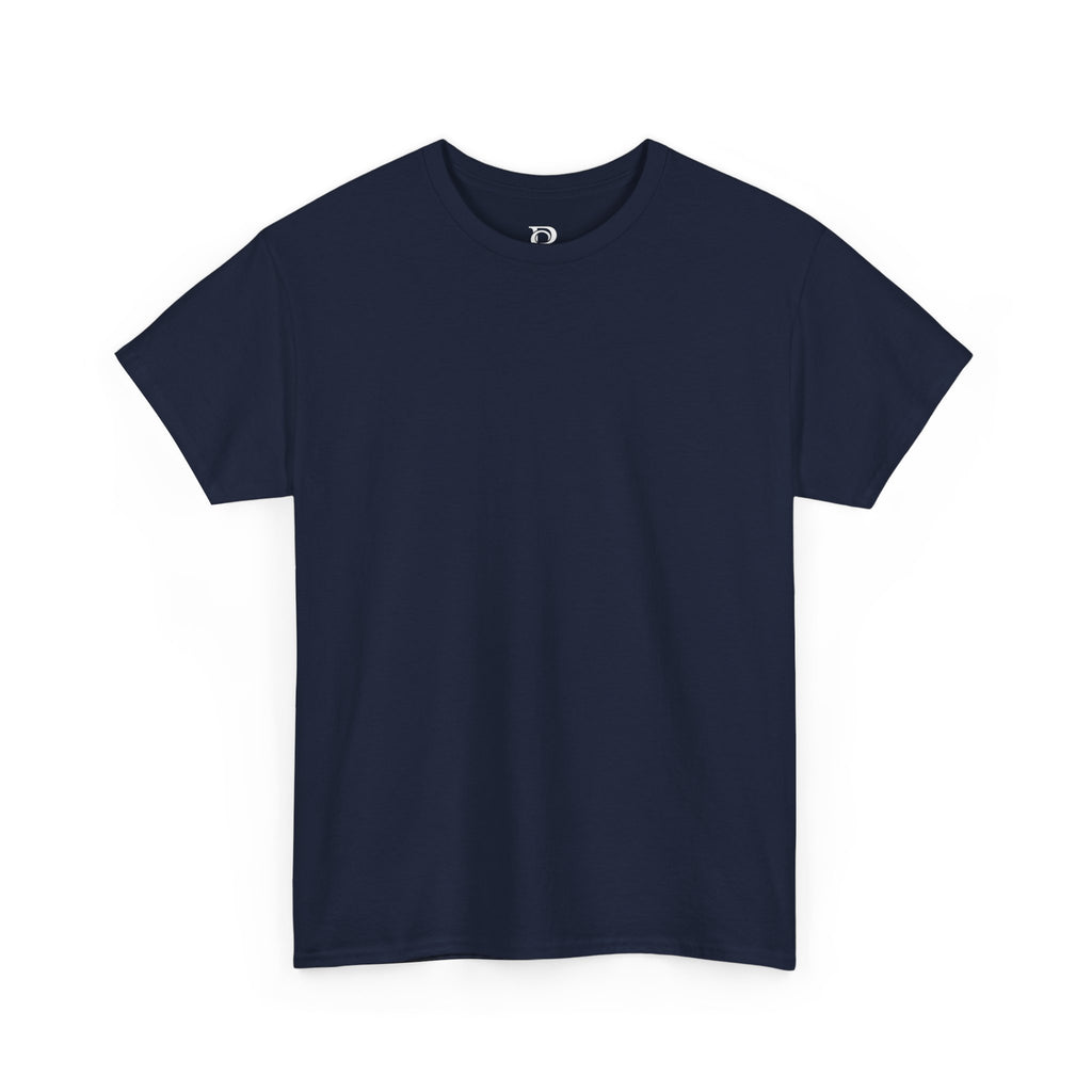 Basic White T-Shirt — Plain Cotton Tee