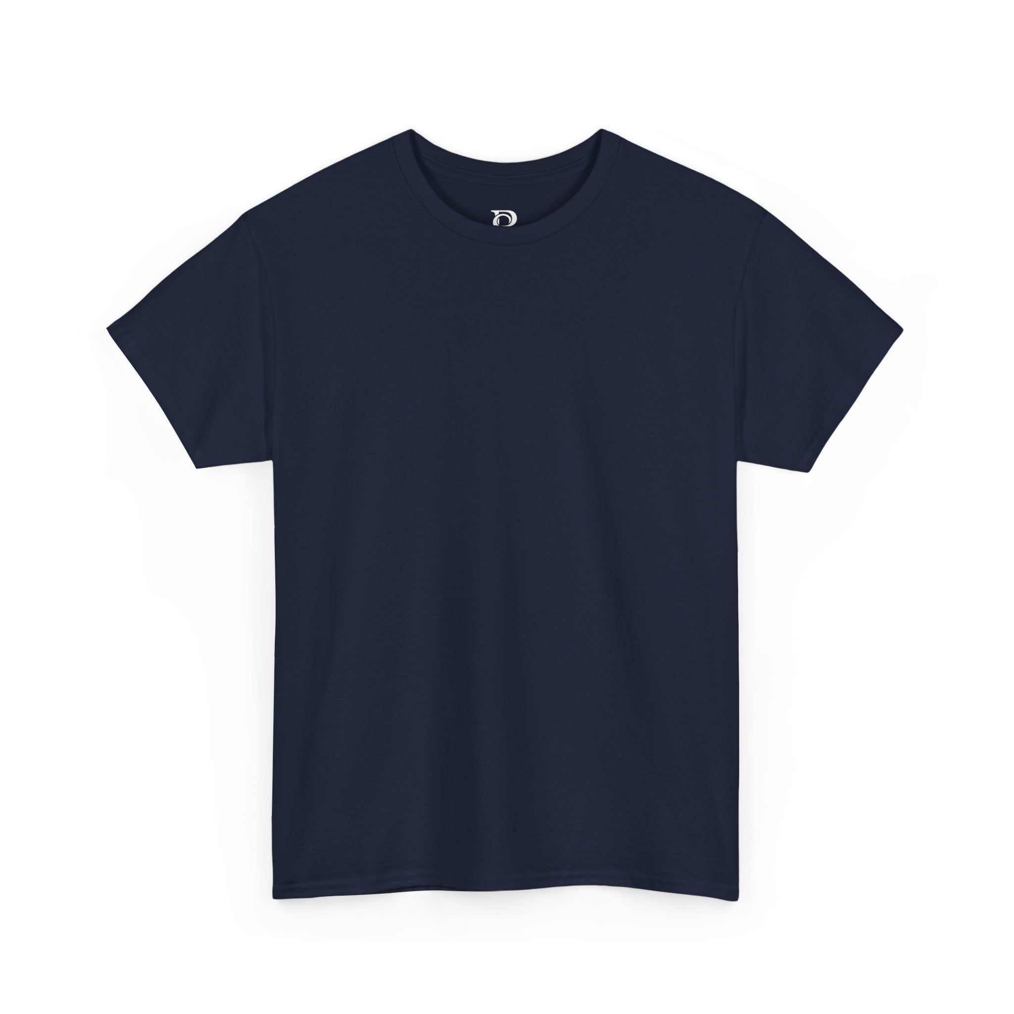 Basic White T-Shirt — Plain Cotton Tee