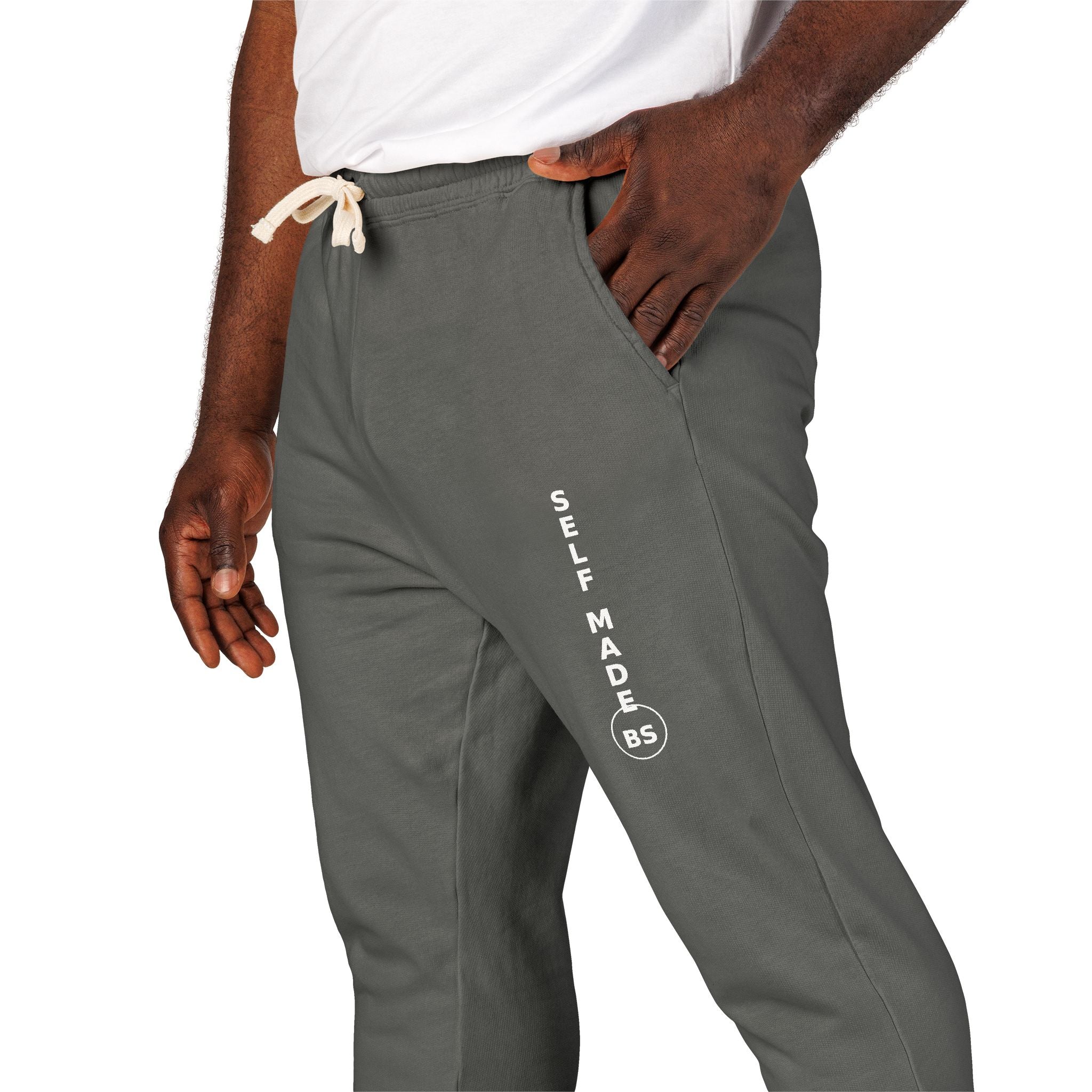Embrace Calm Sweatpants — Vertical 'breathe' Yoga Lounge Joggers