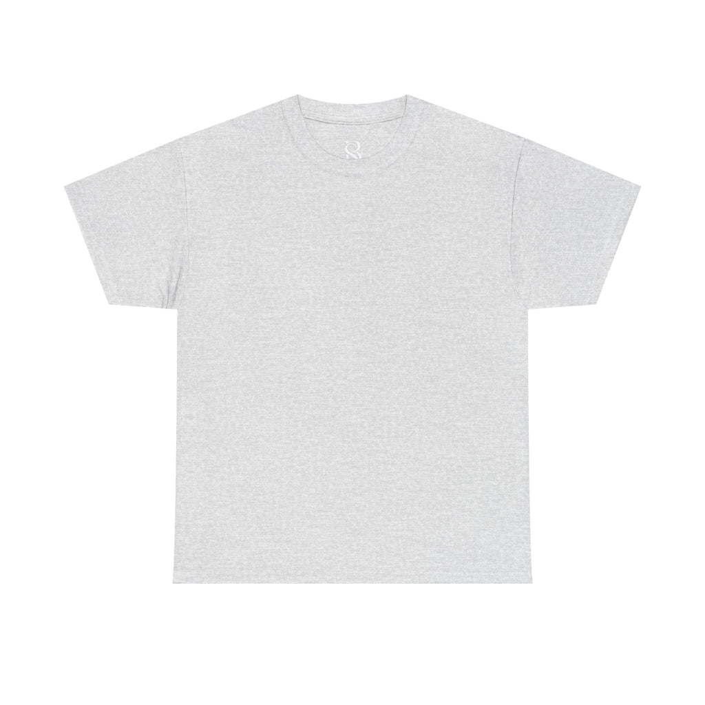 Basic White T-Shirt — Plain Cotton Tee