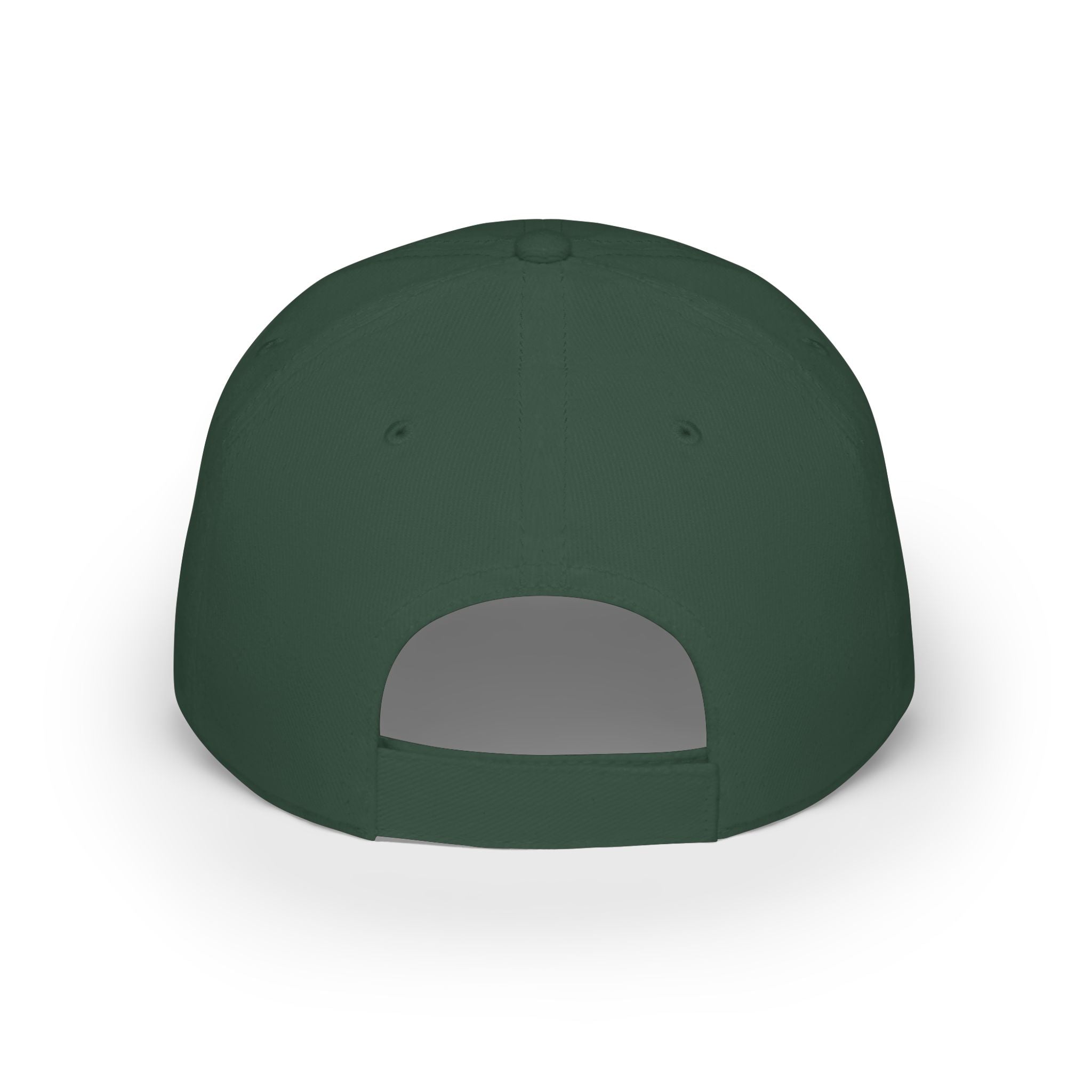 Barrim Street Globe Embroidered Cap — Low Profile Baseball Hat