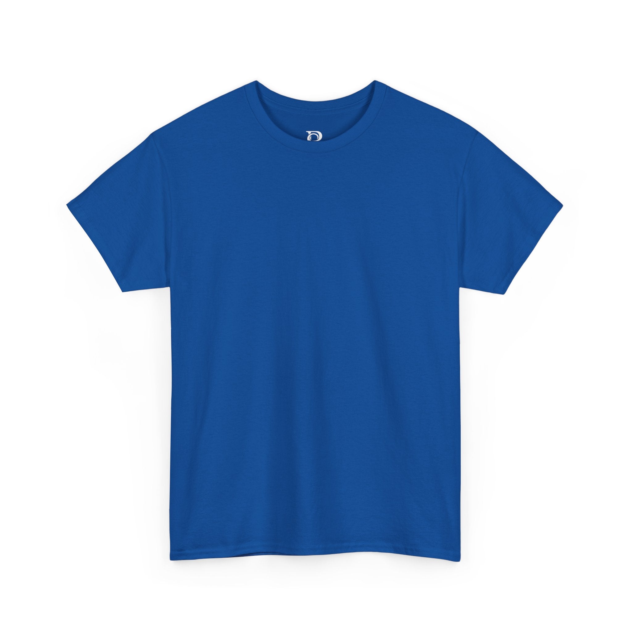 Basic White T-Shirt — Plain Cotton Tee