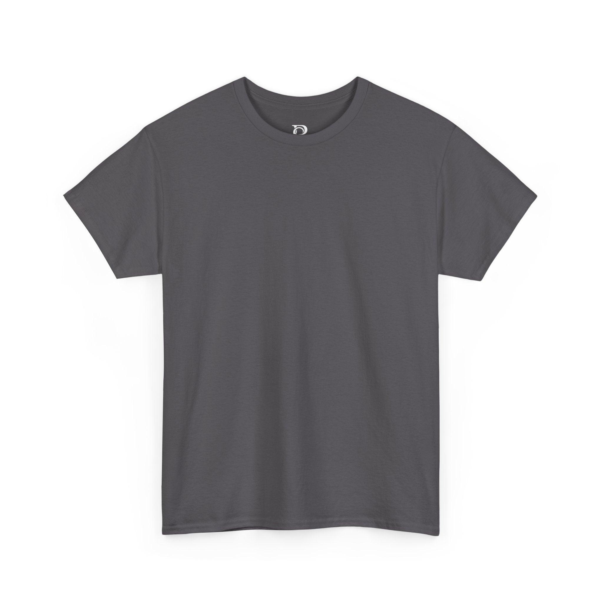 Basic White T-Shirt — Plain Cotton Tee