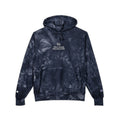 Embroidered Black Tie-Dye Hoodie - Champion Style