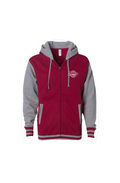 UNISEX HEAVYWEIGHT VARSITY ZIP HOOD