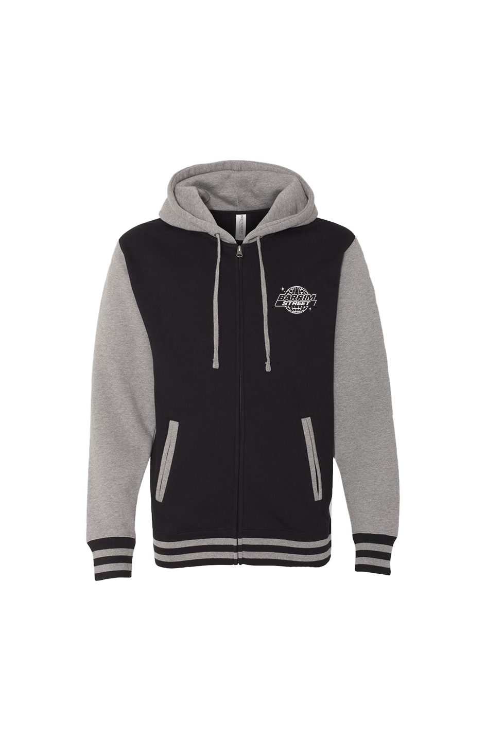 UNISEX HEAVYWEIGHT VARSITY ZIP HOOD