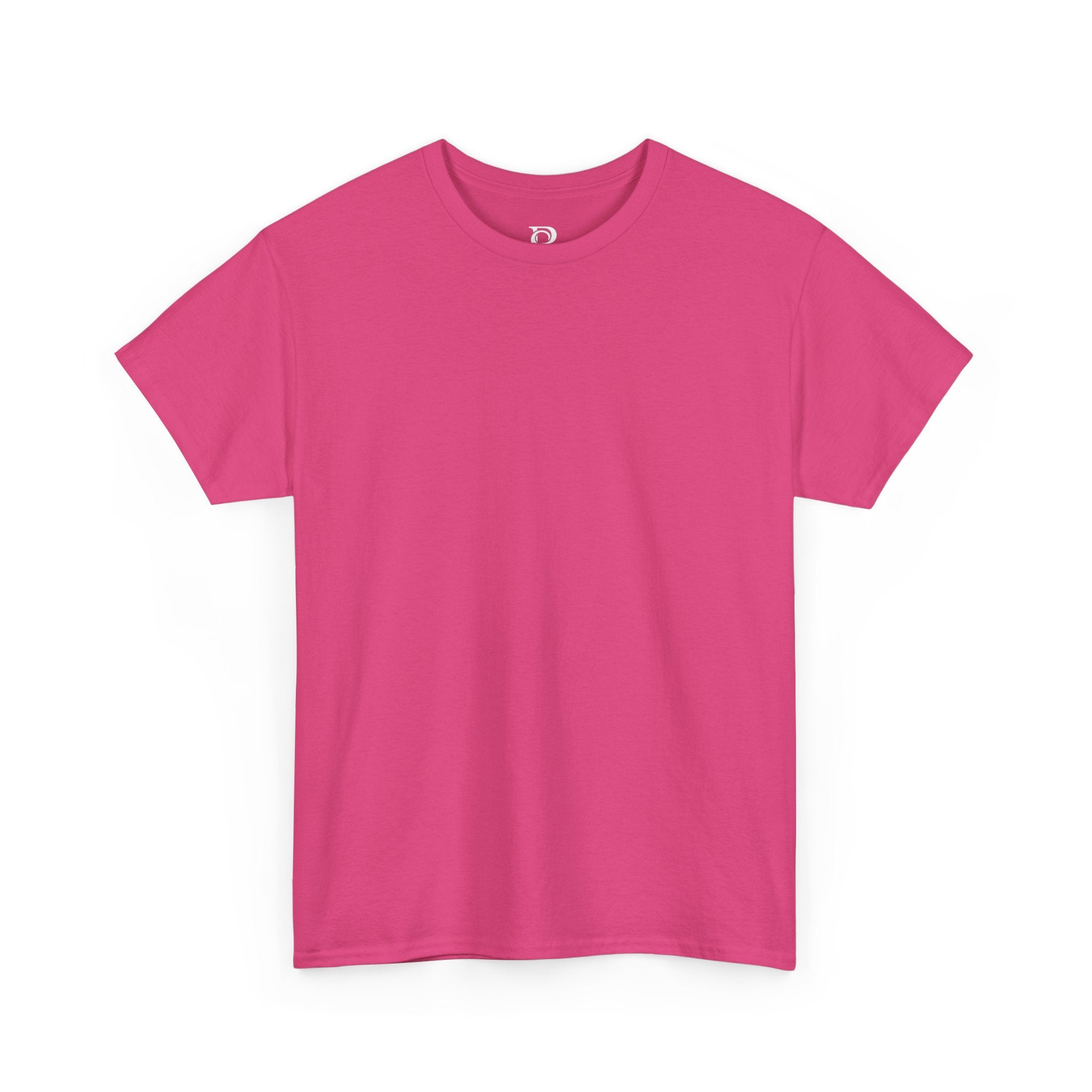 Basic White T-Shirt — Plain Cotton Tee