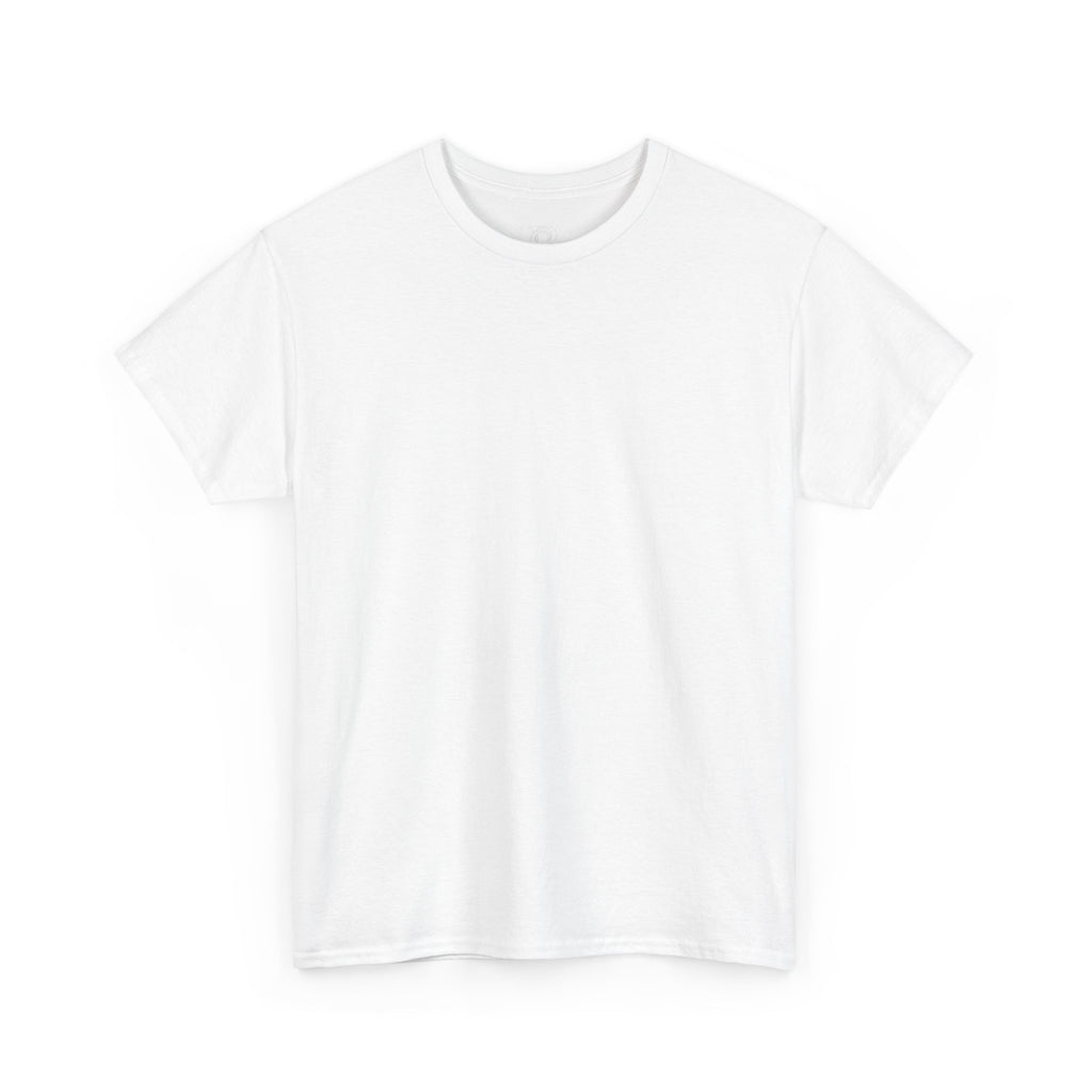 Basic White T-Shirt — Plain Cotton Tee