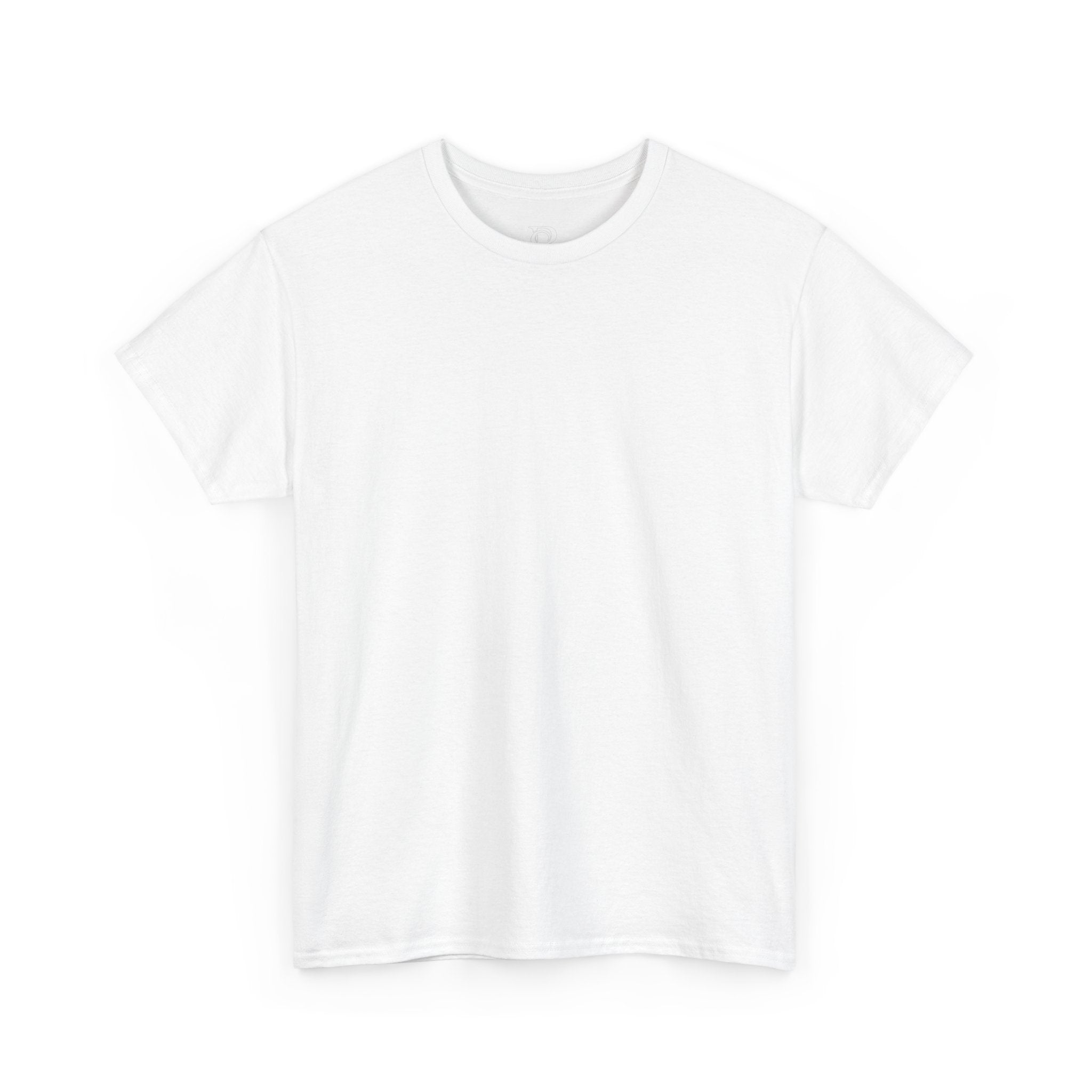 Basic White T-Shirt — Plain Cotton Tee