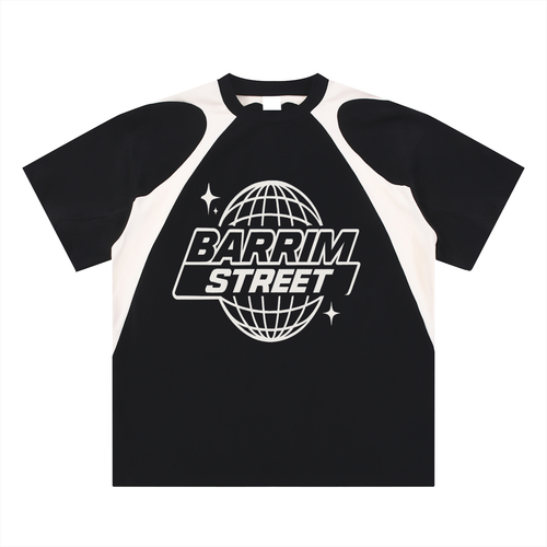 Barrim Street Barrim Street Te,Globe Tee Streetwear T-Shirt,Urban T-Shirt Black Graphic Te,Black Graphic Tee Barrim Stree,Streetwear Germany BS Collecti