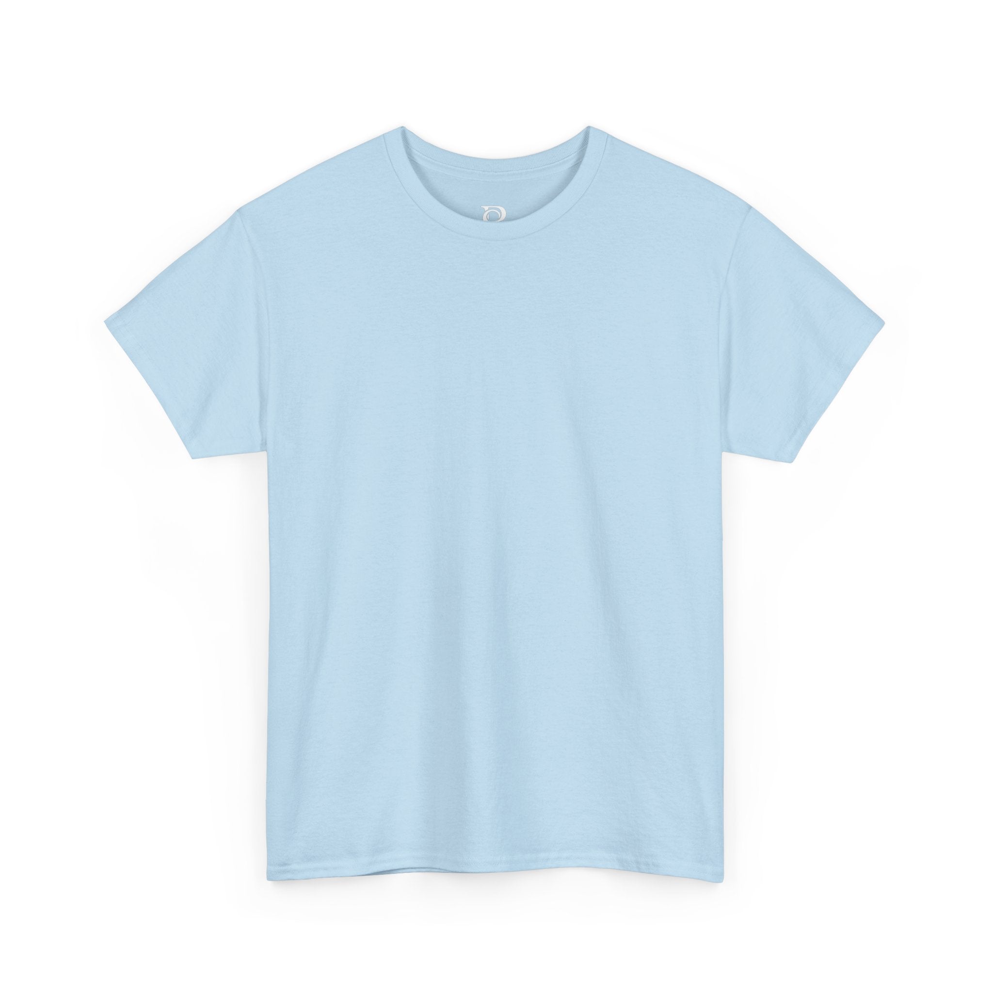 Basic White T-Shirt — Plain Cotton Tee