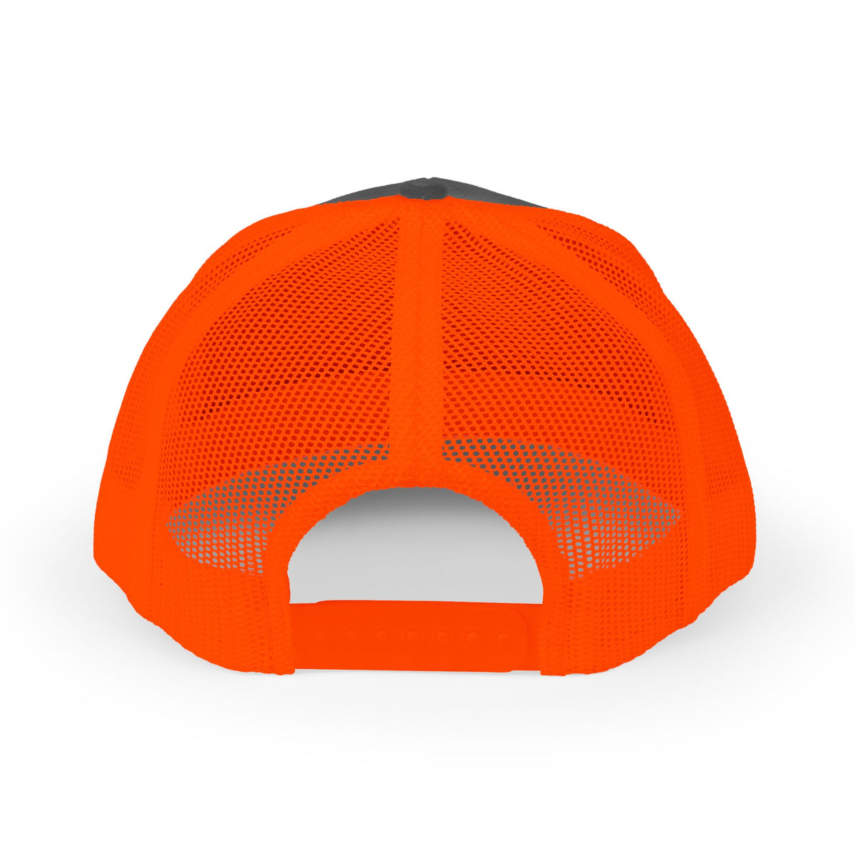 Embroidered 'B' Trucker Cap – Red Snapback Mesh Baseball Hat