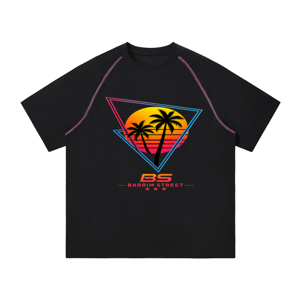 streetwear t-shirt black graph,urban fashion men streetwear w,80s retro shirt beach vibe shi