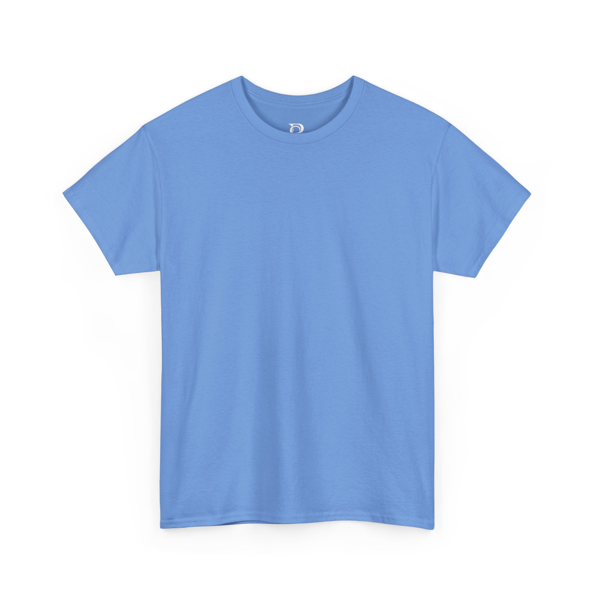 Basic White T-Shirt — Plain Cotton Tee