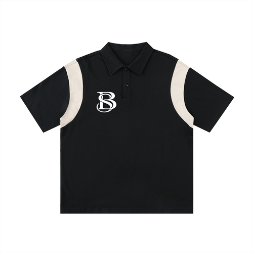 barrim street bs logo shirt,streetwear polo minimal street,rban fashion polo street style,modern polo shirt black polo s,black polo streetwear,designer style polo casual str