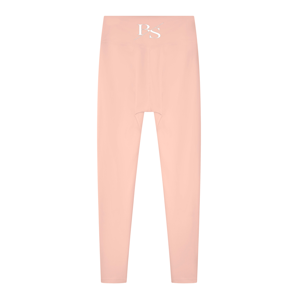 Women's Solid High Rise Leggings